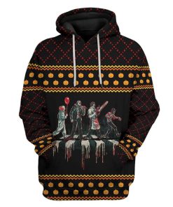 Gearhuman 3D The Halloween In The Memory Of Beatles Custom Hoodie Apparel GL20085 3D Custom Fleece Hoodies Hoodie S 