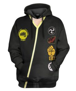 Gearhuman 3D The Karate Kid Cobra Kai Japan Taekwondo Uniform Custom Hoodie Apparel GN21093 3D Apparel Hoodie S 