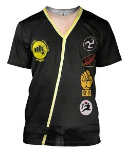 Gearhuman 3D The Karate Kid Cobra Kai Japan Taekwondo Uniform Custom Tshirt Apparel GN21093 3D T-shirt T-Shirt S 