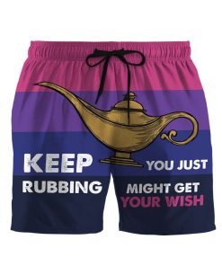 Gearhuman 3D The Magic Lamp Shorts ZK0107212 Men Shorts Beach Shorts S 