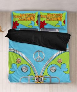Gearhuman 3D The Mystery Machine Hippie Van Custom Bedding Set GV24088 Bedding Set Twin 3PCS 