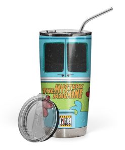 Gearhuman 3D The Mystery Machine Hippie Van Custom Design Vacuum Insulated Tumbler GV04091 Tumbler 