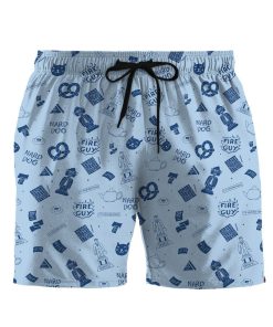 Gearhuman 3D The Office Custom Beach Shorts Swim Trunk GW03098 Men Shorts 