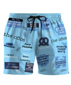 Gearhuman 3D The Office Custom Beach Shorts Swim Trunk GW03099 Men Shorts Men Shorts S 