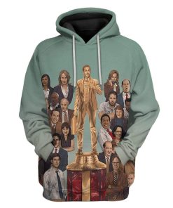 Gearhuman 3D The Office Custom Hoodie Apparel GW12089 3D Custom Fleece Hoodies Hoodie S 