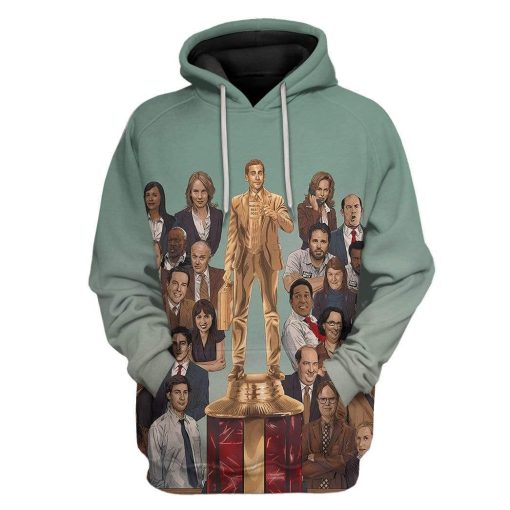 Gearhuman 3D The Office Custom Hoodie Apparel GW12089 3D Custom Fleece Hoodies Hoodie S