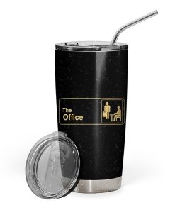 Gearhuman 3D The Office Employee Of The Month Custom Name Design Vacuum Insulated Tumbler GW030910 Tumbler 20oz 