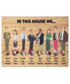 Gearhuman 3D The Office In This House Custom Canvas GW010214 Canvas 1 Piece Non Frame M