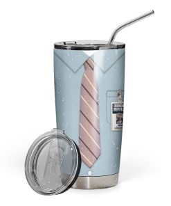 Gearhuman 3D The Office Michael Scott Custom Name Design Vacuum Insulated Tumbler GW31085 Tumbler 20oz 