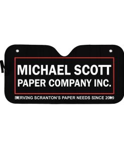 Gearhuman 3D The Office Michael Scott Paper Company Custom Car Auto Sunshade GW07099 Auto Sunshade 57''x27.5'' 