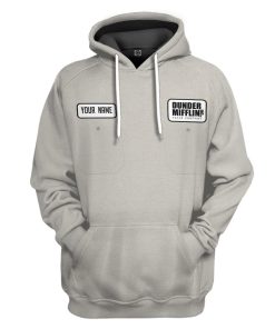 Gearhuman 3D The Office Warehouse Uniform Custom Name Hoodie Apparel GW200711 3D Custom Fleece Hoodies Hoodie S 