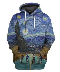Gearhuman 3D The Stranger Things Custom Fleece Hoodie Apparel GZ15041 3D Custom Fleece Hoodies Hoodie S 