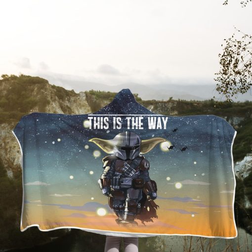 Gearhuman 3D The Yodalorian Custom Hooded Blanket CW091210 Hooded Blanket