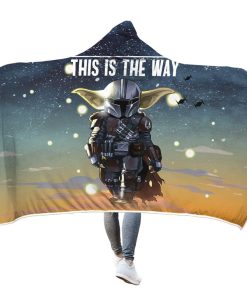 Gearhuman 3D The Yodalorian Custom Hooded Blanket CW091210 Hooded Blanket M(51''x59'')