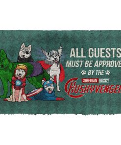 Gearhuman 3D This House Protected By Husky Doormat GK26012 Doormat Doormat S(15,8''x23,6'')