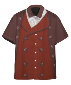 Gearhuman 3D Thomas Paine Custom Short Sleeve Shirt GV171118 Short Sleeve Shirt Short Sleeve Shirt S 