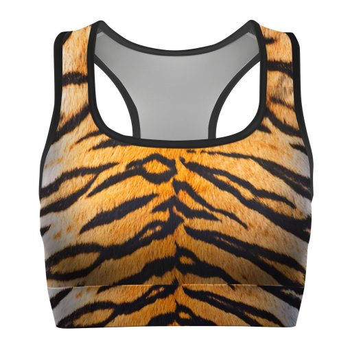 Gearhuman 3D Tiger Bra ZZ1106211 Sport Bra Sport Bra 1 XS