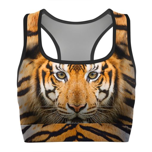 Gearhuman 3D Tiger Bra ZZ1106211 Sport Bra Sport Bra 2 XS