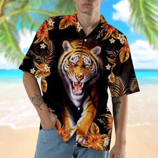 Gearhuman 3D Tiger Hawaii Shirt ZK1106211 Hawai Shirt