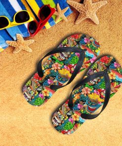 Gearhuman 3D Tiki Tiki Awesome Flip Flop ZK3105211 Flipflop Women 35-EUR 