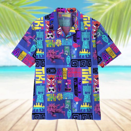 Gearhuman 3D Tiki Tiki Hawaii Shirt ZZ2806214 Short Sleeve Shirt