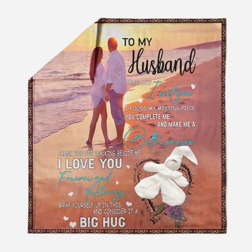 Gearhuman 3D To My Husband Quilt GK13019 Quilt