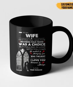 Gearhuman 3D To My Wife Custom Name Mug GW11014 Mug 11oz' 