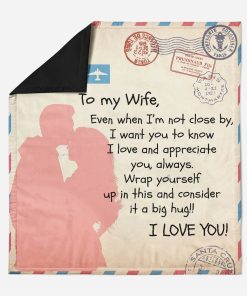 Gearhuman 3D To My Wife Long Distance Relationship Custom Quilt GB19011 Quilt Quilt Twins 