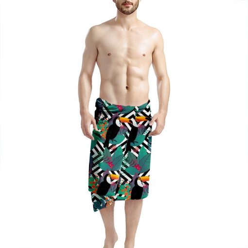 Gearhuman 3D Toco Toucan Beach Towel ZK07062110 Towel