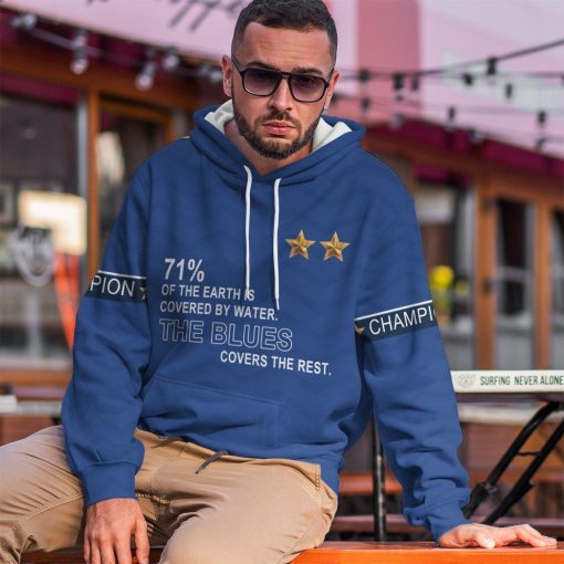 Gearhuman 3D True Blues Tshirt Hoodie Apparel ZK0106212 3D Apparel