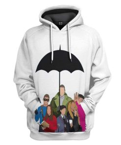 Gearhuman 3D Umbrella Academy Custom Hoodie Apparel GS13083 3D Custom Fleece Hoodies Hoodie S 