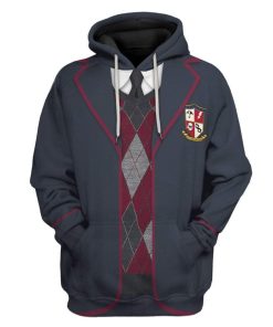 Gearhuman 3D Umbrella Academy Number 5 Custom Hoodie Apparel GS13086 3D Custom Fleece Hoodies Hoodie S 