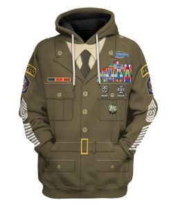 Gearhuman 3D US Green Army Custom Tshirt Hoodie Apparel GK081219 3D Apparel Hoodie S 