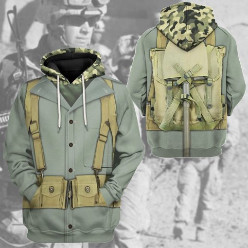 Gearhuman 3D US MARINE CORPS Custom Tshirt Hoodie Appreal CK19116 3D Apparel