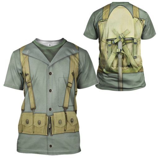 Gearhuman 3D US MARINE CORPS Custom Tshirt Hoodie Appreal CK19116 3D Apparel