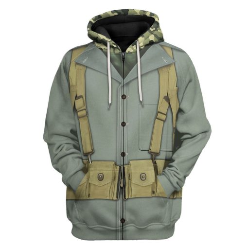 Gearhuman 3D US MARINE CORPS Custom Tshirt Hoodie Appreal CK19116 3D Apparel Zip Hoodie S