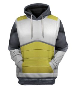 Gearhuman 3D Vegeta Saiyan Battle Armor Dragon Ball Super Custom Hoodie Apparel GV210918 3D Apparel Hoodie S 