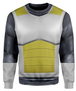 Gearhuman 3D Vegeta Saiyan Battle Armor Dragon Ball Super Custom Sweatshirt Apparel GV210918 Sweatshirt Sweatshirt S 
