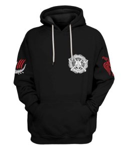 Gearhuman 3D Victory Or Valhalla Custom Hoodie Apparel GW09075 3D Custom Fleece Hoodies Hoodie S 