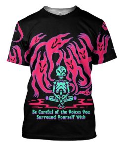 Gearhuman 3D Voices Custom Tshirt Apparel GV14091 3D T-shirt T-Shirt S 