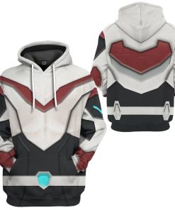 Gearhuman 3D Voltron Legendary Defender Keith Kogane Armor Custom Tshirt Hoodie Apparel GK130111 3D Apparel 