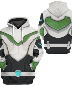Gearhuman 3D Voltron Legendary Defender Pidge Armor Custom Tshirt Hoodie Apparel GK13014 3D Apparel 