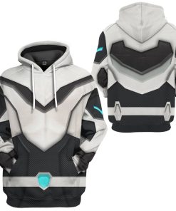 Gearhuman 3D Voltron Legendary Defender Shiro Armor Custom Tshirt Hoodie Apparel GK13015 3D Apparel 