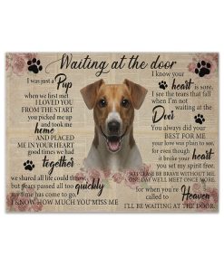 Gearhuman 3D Waiting At The Door Jack Russell Terrier Custom Canvas GB017025 Canvas 1 Piece Non Frame M