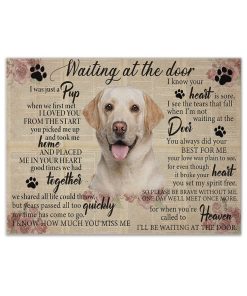 Gearhuman 3D Waiting At The Door Labrador Custom Canvas GB250120 Canvas 1 Piece Non Frame M