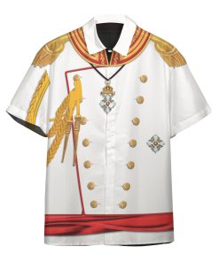 Gearhuman 3D War and Peace Prince Andrei Custom Short Sleeve Shirt GW171153 Short Sleeve Shirt Short Sleeve Shirt S 