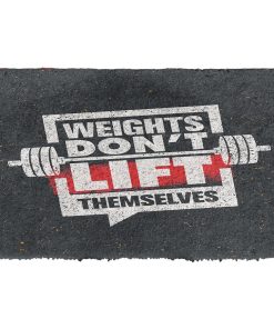 Gearhuman 3D Weight Do not Lift Themselves Gym Doormat ZK1006215 Doormat Doormat S(15,8inchx23,6inch) 