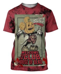 Gearhuman 3D Welcome To The Club House Of Dead Custom Tshirt Apparel GW28085 3D T-shirt T-Shirt S 