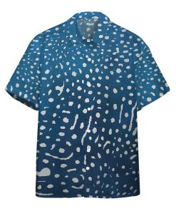 Gearhuman 3D Whale Shark Skin Hawaii Shirt ZK2106212 Short Sleeve Shirt Short Sleeve Shirt S 