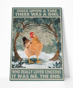 Gearhuman 3D Who Really Loved Chicken Canvas GB220224 Canvas